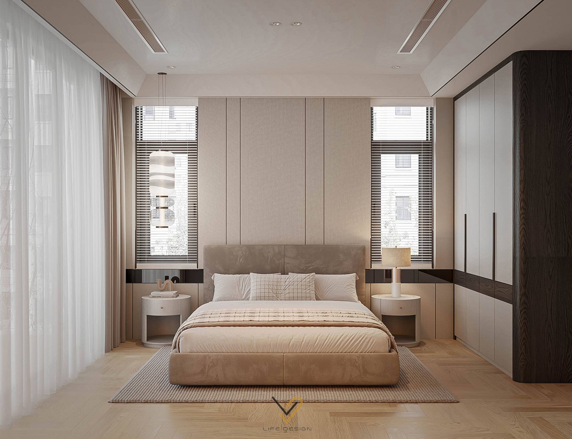 Thiết kế nội thất tiết kiệm phong cách hiện đại