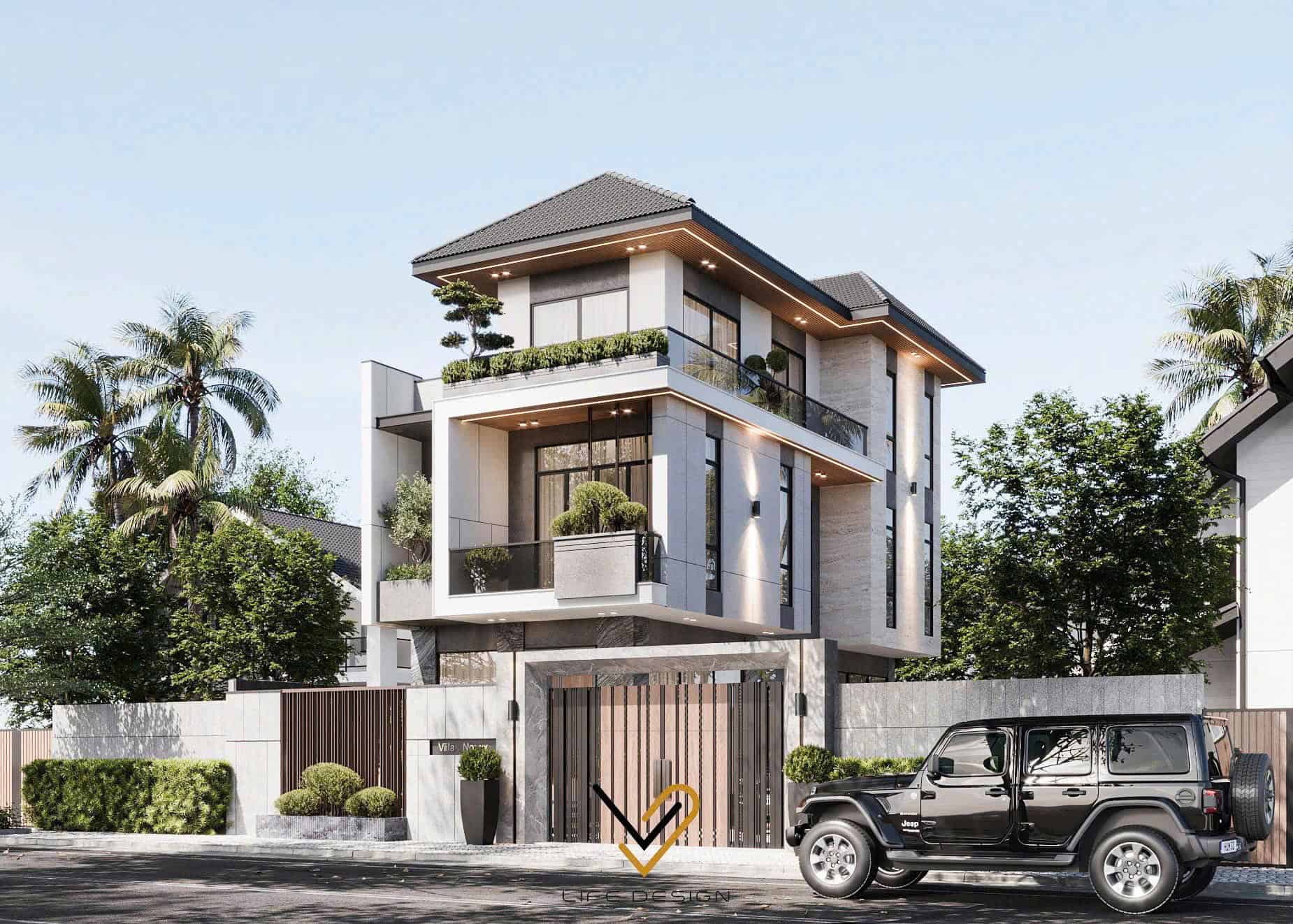 Thiết kế nhà phố đẹp 