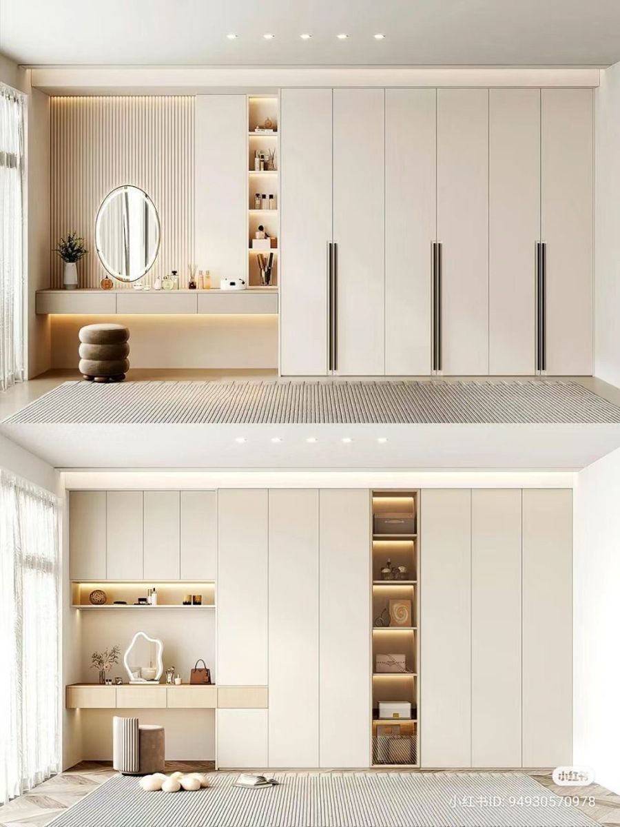 Thiết kế dạng cửa mở tủ quần áo 