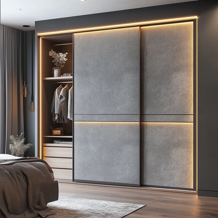 Khi nào nên chọn cửa trượt cho tủ quần áo 