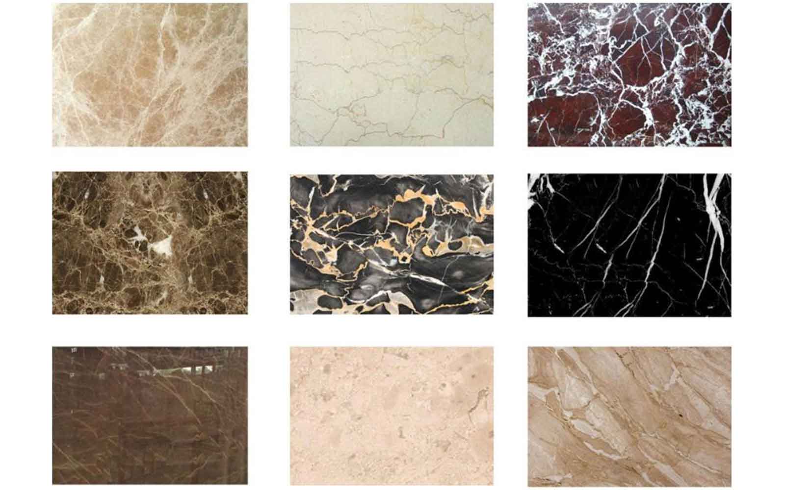 Các mẫu đá marble 