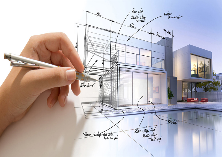 Khảo sát mặt bằng và thiết kế 2D công trình để khách hàng dễ hình dung cách bố trí nội thất như thế nào 