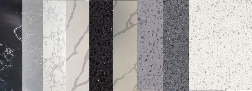 Các mẫu đá quartz 
