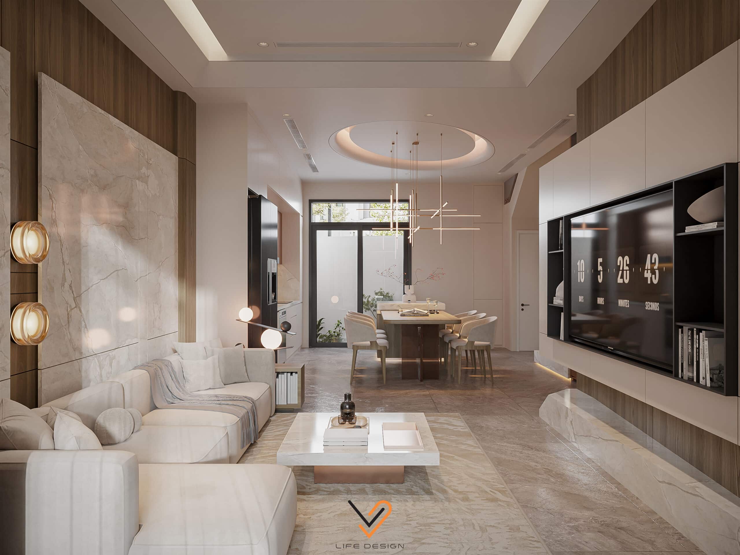 Công ty nội thất Life Design đề cao sự tiện lợi, hợp lý trong bố trí công năng