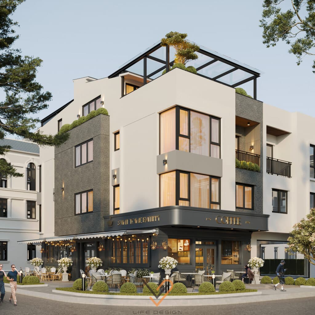 ECOPARK THẢO NGUYÊN | THIẾT KẾ KIẾN TRÚC BIỆT THỰ LIỀN KỀ KẾT HỢP QUÁN CAFE 2 huhwhw Interactive LightMix PC 0030000