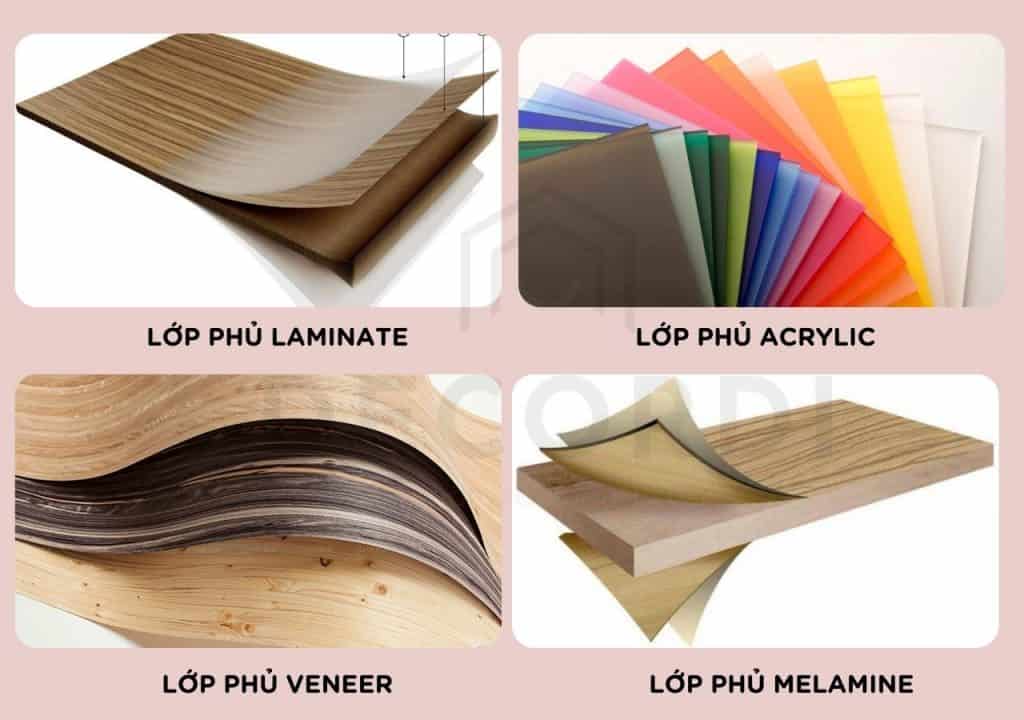 Lớp phủ gỗ công nghiệp 
