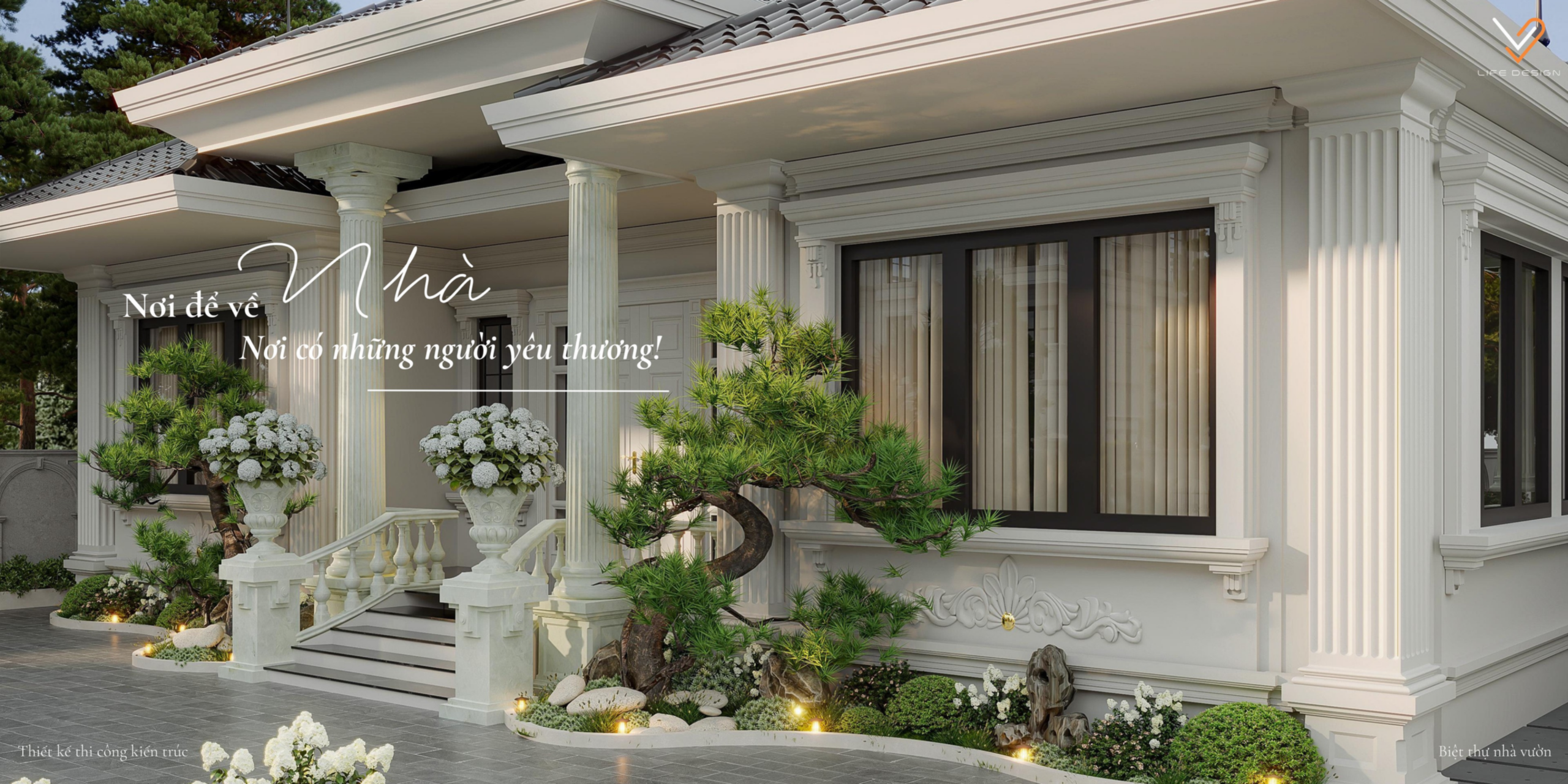 Hình 1. Thiết kế thi công nội thất cho gia đình 3 thế hệ